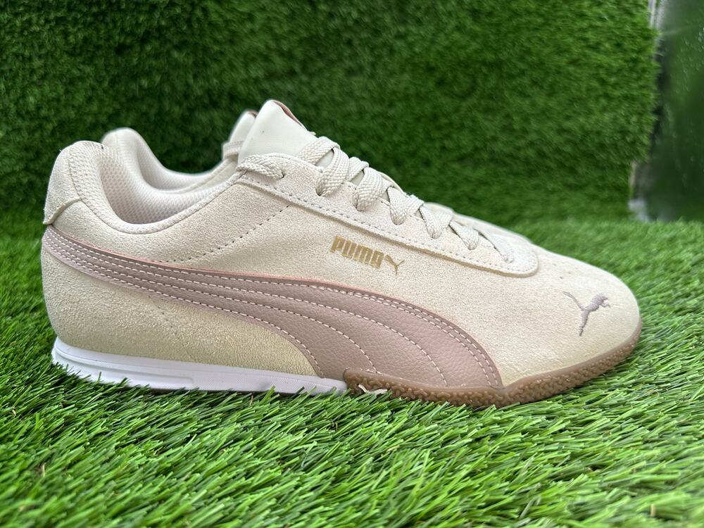 Puma Arizona 407281-01 Athletic Sneaker Women's 8.5 Beige Suede Training Jogging